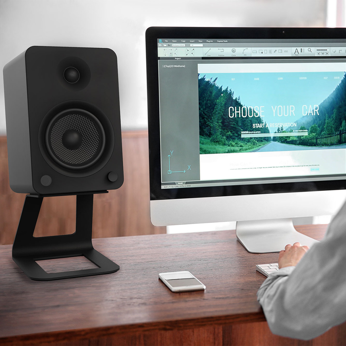 Kanto YU6 Powered Bookshelf Speakers with Built-In Bluetooth - Pair - Picture 12 of 28