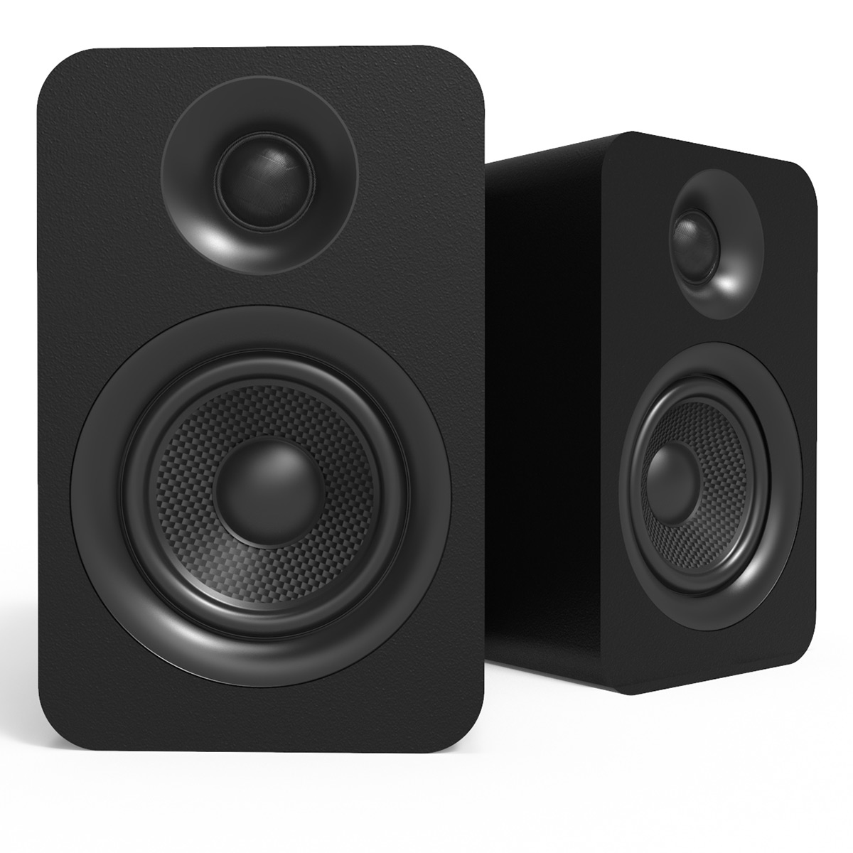 Kanto YUP4 Bookshelf Speakers w/ 1" Silk Dome Tweeter & 4" Woofer - Pair