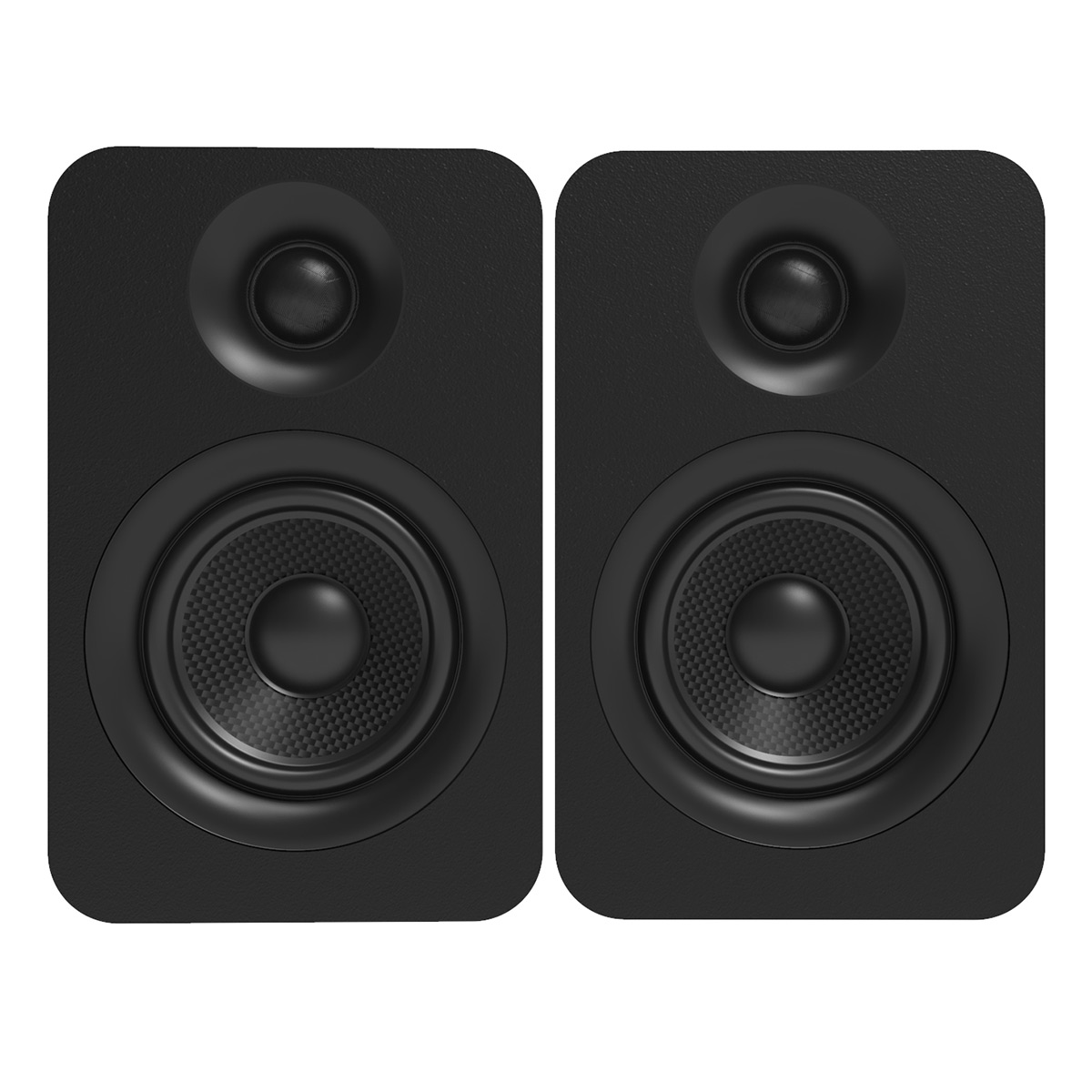 Kanto YUP4 Bookshelf Speakers w/ 1" Silk Dome Tweeter & 4" Woofer - Pair