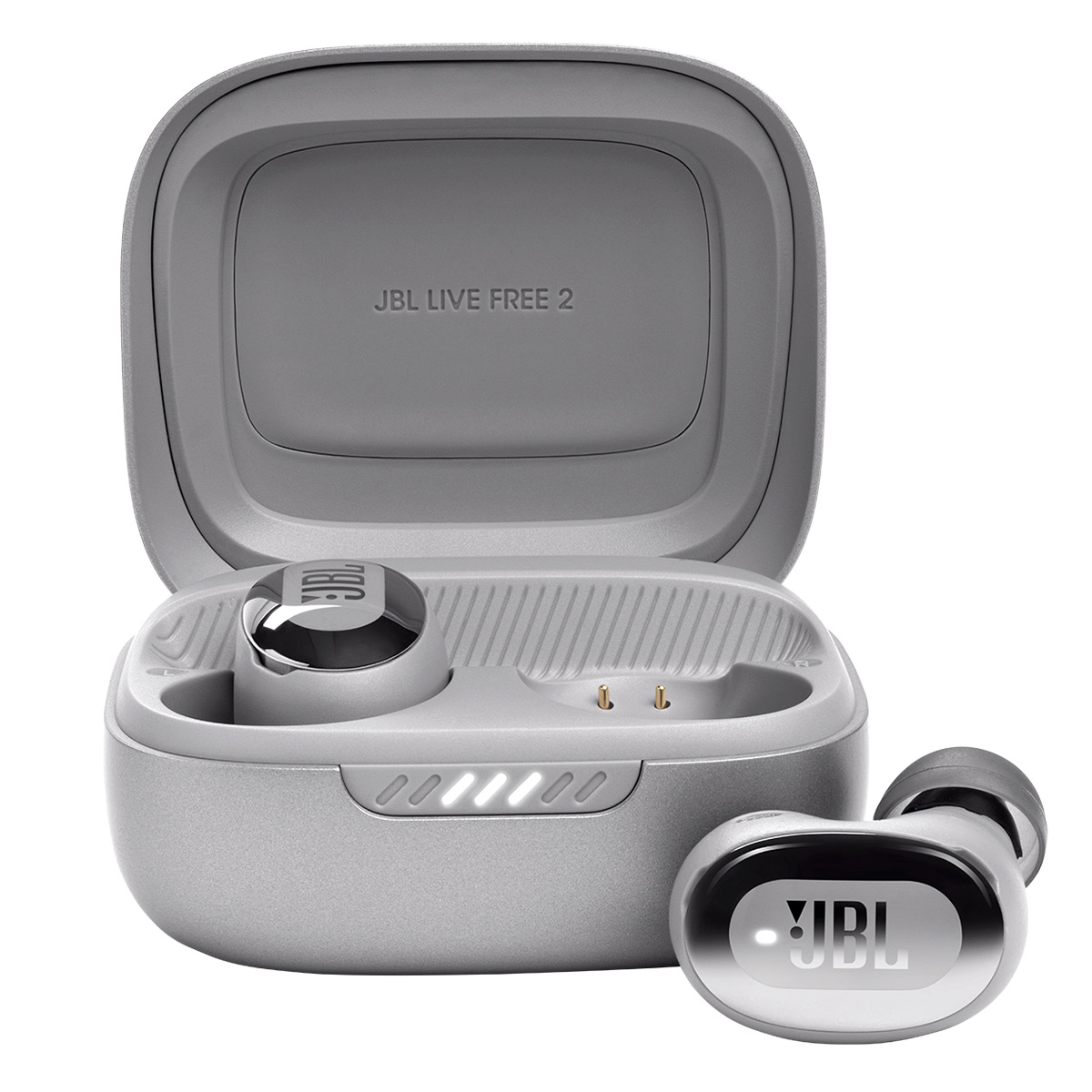 【新品/未開封】JBL LIVEFREE2 新品・未開封』JBL LIVE FREE 2 完全ワイヤレスイヤホン シルバー