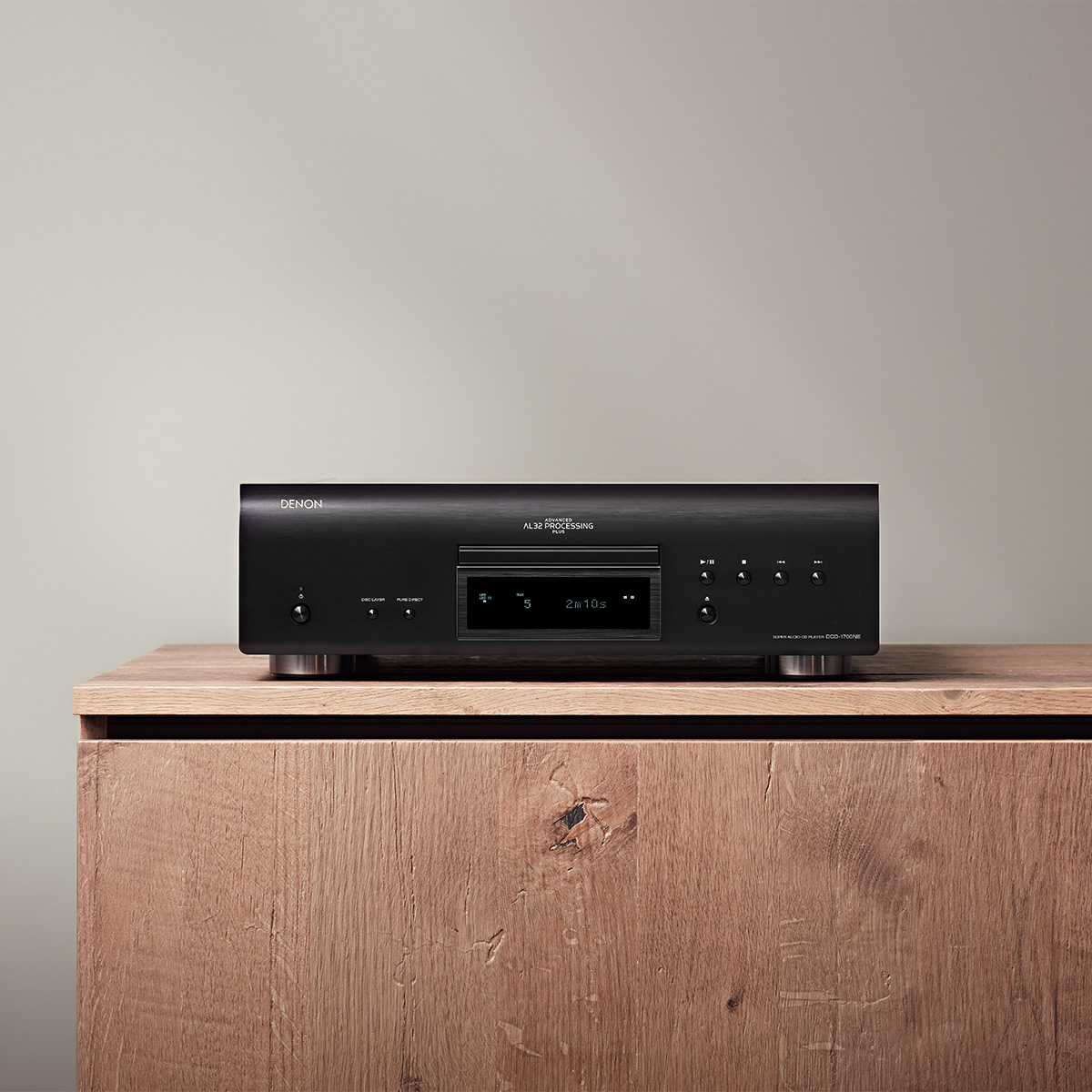 Denon DCD-1700NE CD/SACD Player with Advanced AL32 Processing Plus