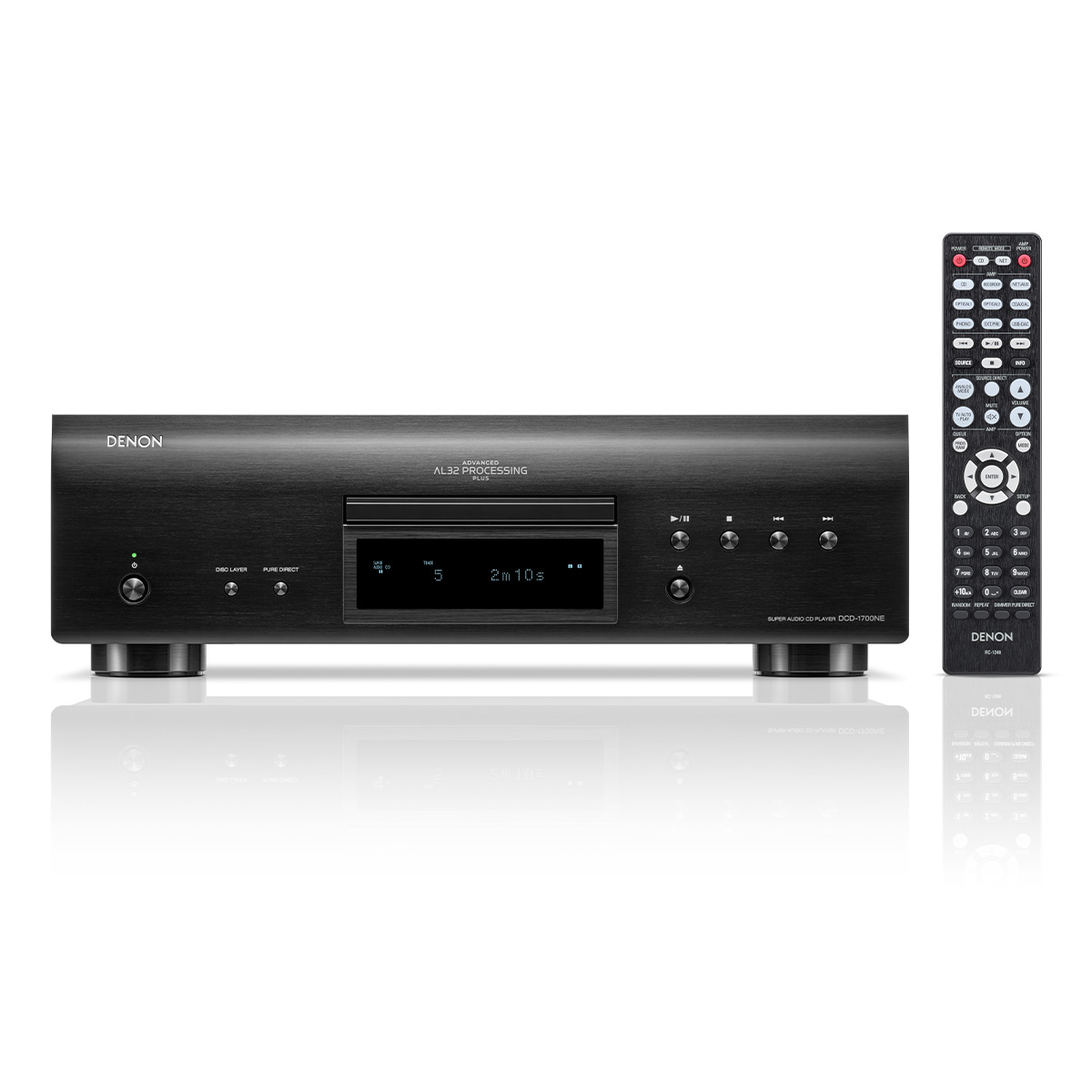 Denon DCD-1700NE CD/SACD Player with Advanced AL32 Processing Plus