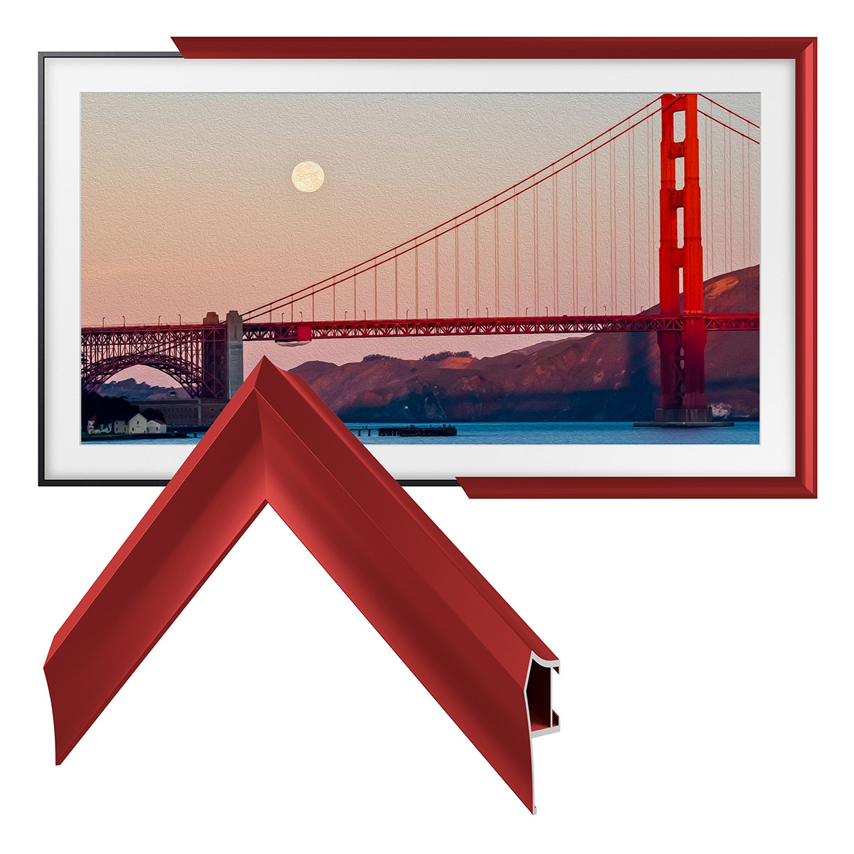 Deco TV Frames 43" Alloy Frame - Thumbnail 3