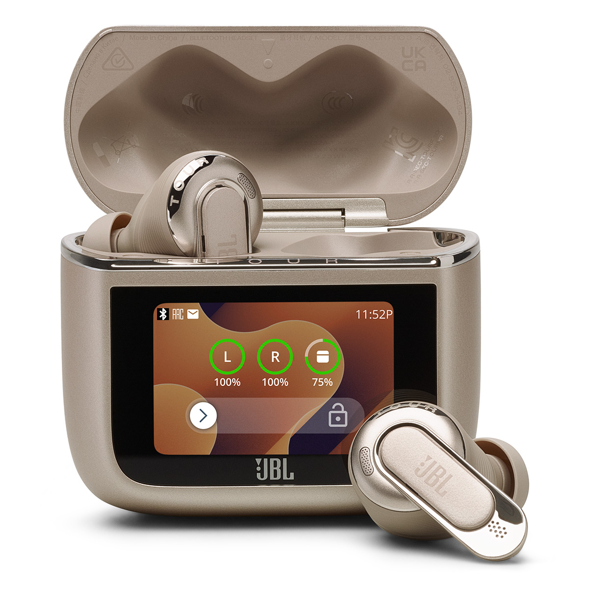 JBL Tour Pro 3 Noise Cancelling True Wireless Earbuds with Smart Case