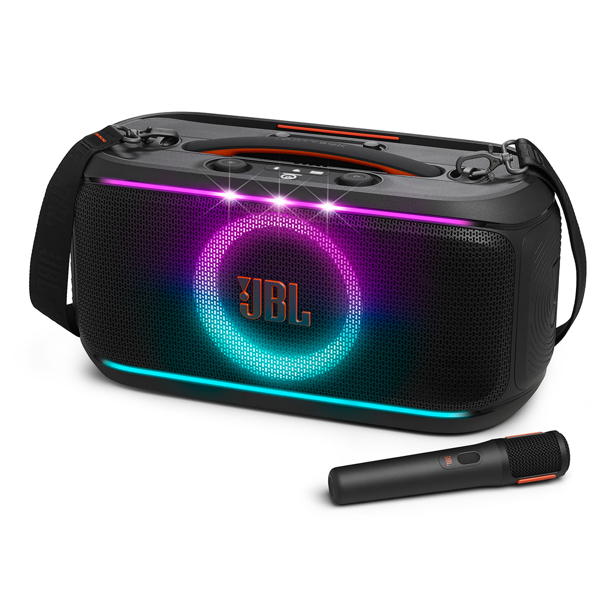 JBL PartyBox On-The-Go 2 Plus Portable Party Speaker with Digital